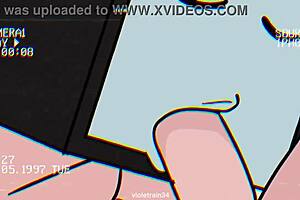 Uncensored cartoon with TV woman and cameraman skibidi action