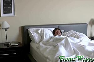 i watch luscious milf crystal rush give blowjob and cowgirl ride before receiving stepson facial