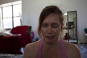 Girlfriend Teaches Femdom Yoga to MILF Brunette with Big Ass Instructions