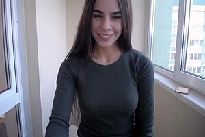 Cute Girl Tanya Shows Boobs On Webcam Outdoors
