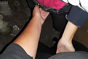 Sex With A Housekeeper After A Walk In The Garden - Girls Fly Orgasm