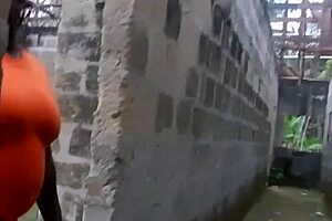 girls living naked in uncompleted building get fucked by passersby in bush