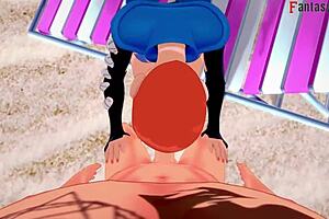 yae miko bikini sex on beach in pov fantasy promo