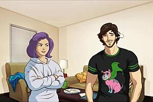 Ian kisses two hunks and masturbates to the memory.