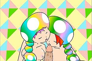 toads party features cartoon blowjobs and sex 🍄💦