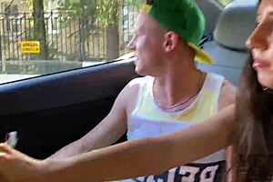 Stepsister delivers sloppy blowjob and messy facial!