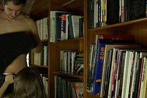 Uh, cute Miriam Prado gettin’ all wild at the library, ya know?