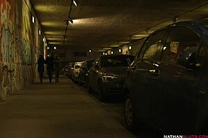 Big tits blonde and redhead get fucked by old man