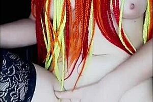 i'm masturbating while talking to my lover on video call