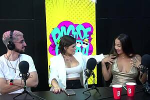 Brazilian teen returns with perky tits for naughty lesbian anal?