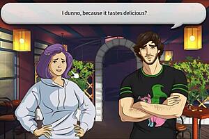 Ian kisses two hunks and masturbates to the memory.