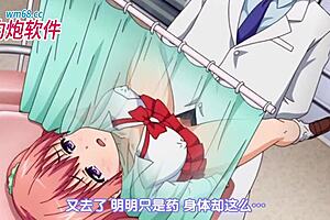 3D animated wet facial fun with 3D hentai and anime porn