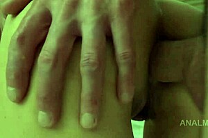 I watch Sophie Weber get anal fucked in the dorm room with nice gape