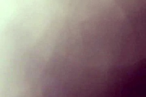 The wife starts by masturbating, then her husband pounds her doggystyle and fills her up