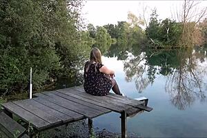 Public sex at the lake and I got caught