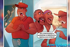 Check out the biggest cocks in gay cartoon basketball stars.