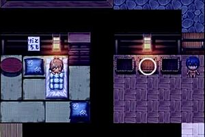 Tanned Natsuki Drives Men Crazy in Hentai Game Ep 7! 😍