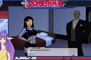 Blonde with big tits in something unlimited