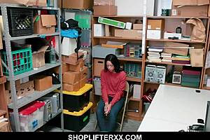 Cute Teen Caught Stealing Blows Mall Cop