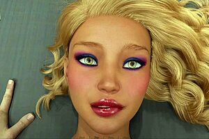 Big Tits And Ass Babe Poses In Alternate Existence Scene