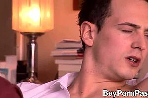 Young 18+ guys ass fucking in orgy until shooting jizz