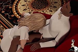 Big Booty Milf Sucks Hard Cock