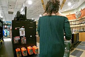 Amateur wife flaunts her curves in public - must see!