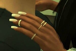 Sims 4 porn video with Wicked Whims mod: Porn stars at college party