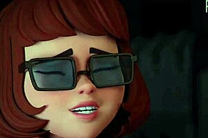 velma scooby doo cartoon adventure by redmoa