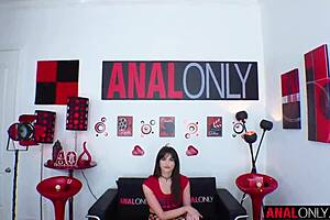 Sexy mila taylor bends over for deep anal gaping