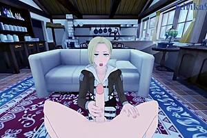 mikasa ackerman and annie leonhart - shingeki no kyojin pov cartoon