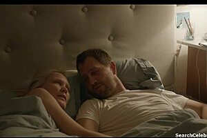 Ellen Dorrit Petersen goes topless in Blind 2014 with stunning nude scenes. Her big tits steal the show.