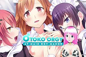 Otoko orgy at maid boy manor gameplay español