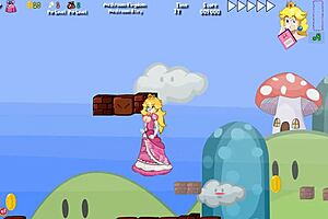 The story of Peach in the world of animehentai, chapter 1-1 and 2
