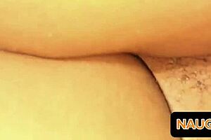 Wet Mature Ass Bent Over For Monster Cock Masturbation