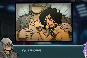 star chanel as a tattooed slut for her master in hentai