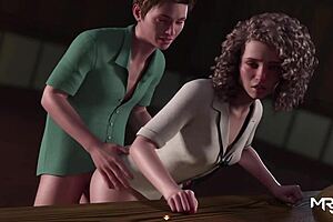 is the salesgirl getting her ass fucked in treasureofnadia e1 77?