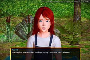 my new family 383 featuring small tits teen in erotic cartoon game