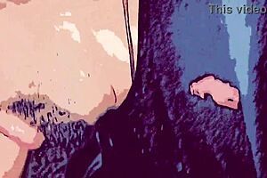 Gay animation fucks passive mouth with big cock