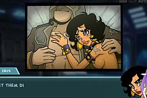 star chanel as a tattooed slut for her master in hentai