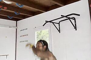 Sexy Tattooed Princess Joins Damilvvs for a Hot Training Session