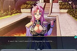 kyonyuu fantasy threesome in public outdoor