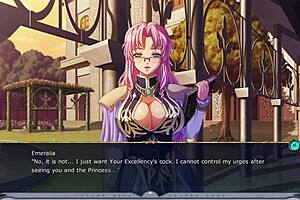 kyonyuu fantasy threesome in public outdoor