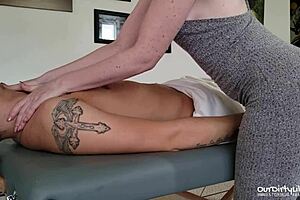 A happy ending with a facial from my amateur girlfriend