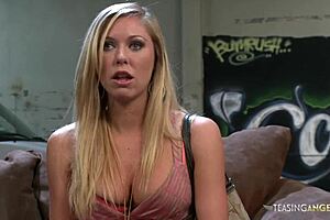 blonde milf rides 😈