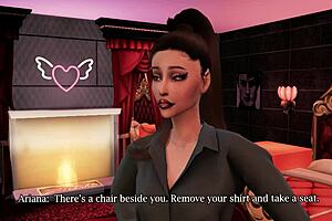 ariana g chooses bdsm slave game with cunilingus and blowjob?