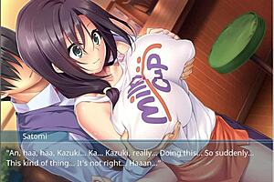 Oppaicafe My Step Mother My Step Sister and Me Ep 1 - Wet T-Shirt with Huge Tits