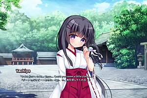 Jinja Fucks Senpai Yachiyo Shizuki in Hentai