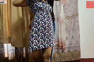 Dushaanii's college couple sneaking homework with a twist in bed