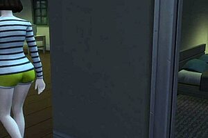 stepmom and son spend time alone in 3d hentai